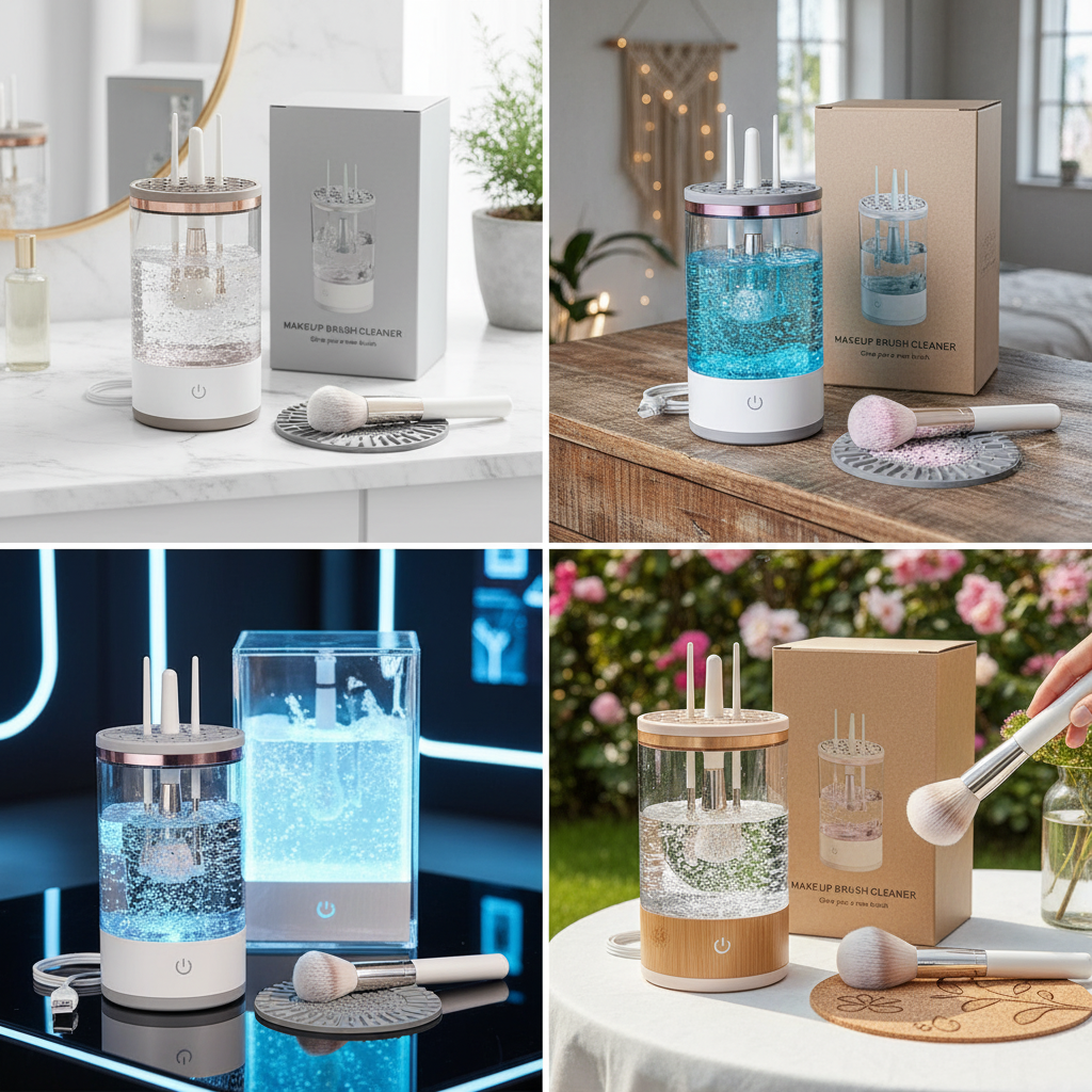 Electric Makeup Brush Cleaner