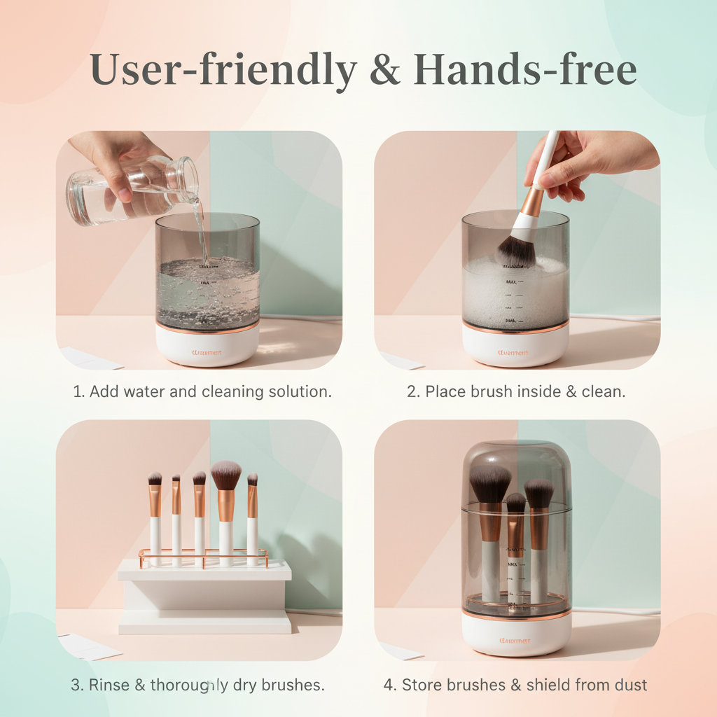 Electric Makeup Brush Cleaner