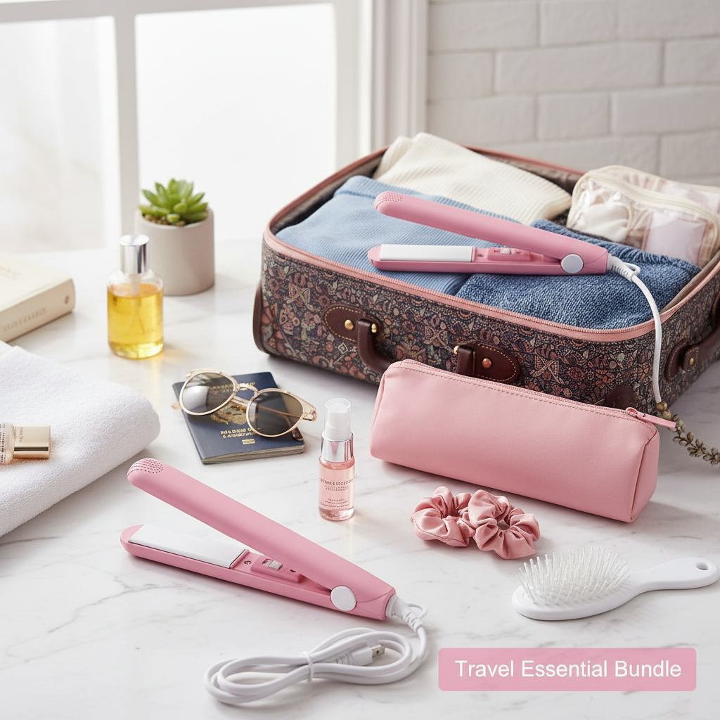 Intelligent Temperature Control Mini Hair Straightener