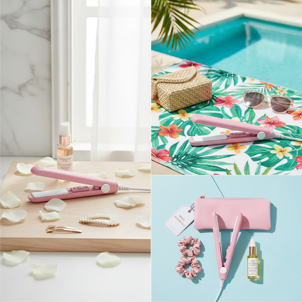 Intelligent Temperature Control Mini Hair Straightener