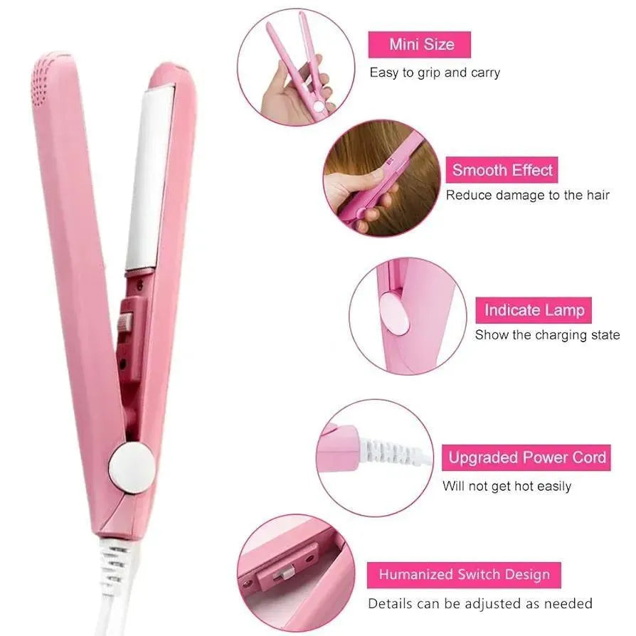 Intelligent Temperature Control Mini Hair Straightener